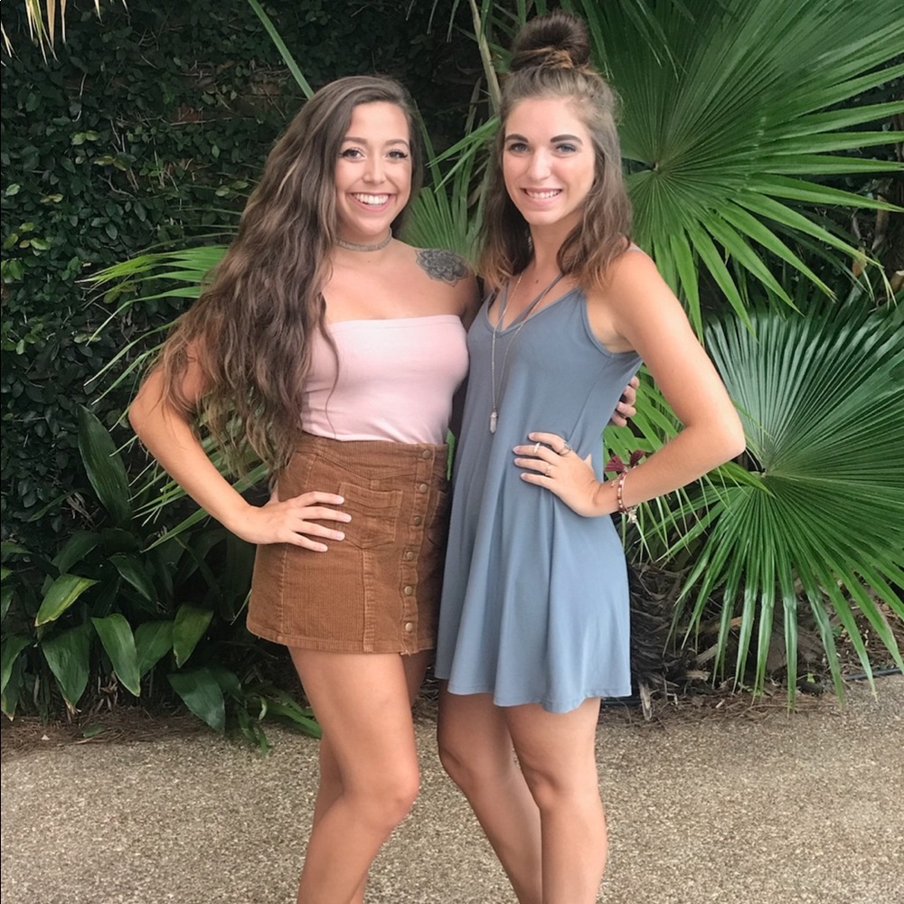 Strappy Grey Dress